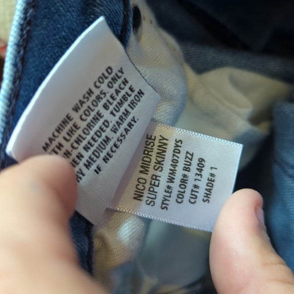 Hudson Nico Midrise Ripped Super Skinny Jeans - Picture 5 of 5